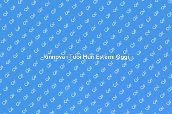 Muri Esterni: Ristrutturali con Stile