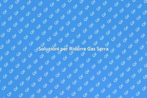 Ridurre Gas a Effetto Serra