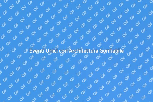 Trasforma il Tuo Evento con Gonfiabili