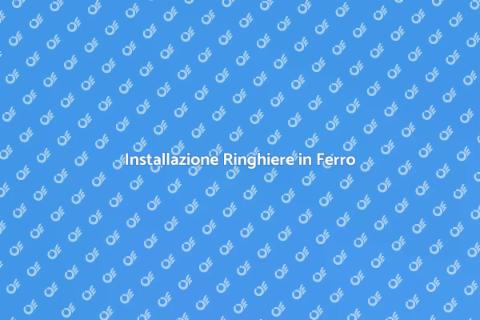Ringhiere in Ferro per Negozi