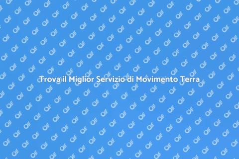 Servizio di Movimento Terra Affidabile