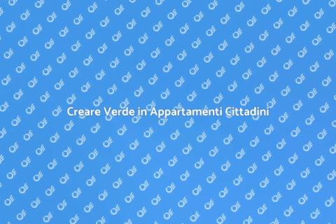 Giardino di un Appartamento Cittadino