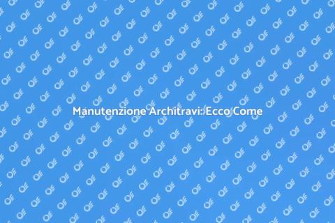 Riparare Architrave: Guida Pratica