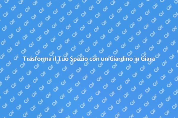 Crea il Tuo Giardino in Giara