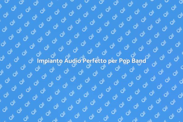 Noleggio Audio per Eventi Musicali di Successo