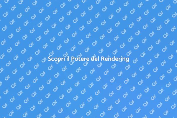Rendering: La Nuova Frontiera Edilizia