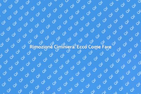 Rimuovere una Ciminiera: Guida Pratica