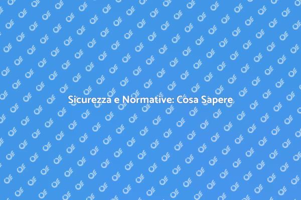 Sicurezza negli Obblighi Legali