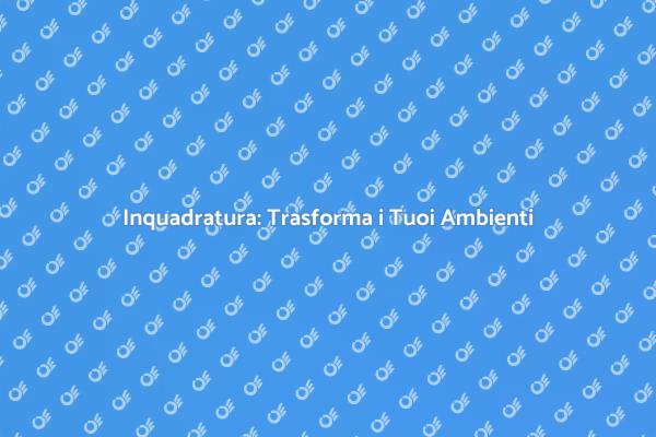 Inquadratura: Essenziale per il Design