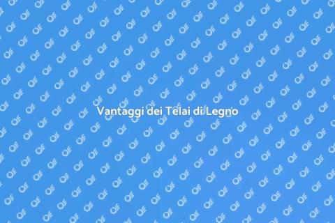 Telai di Legno per Finestre