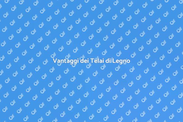 Installazione di Telai di Legno