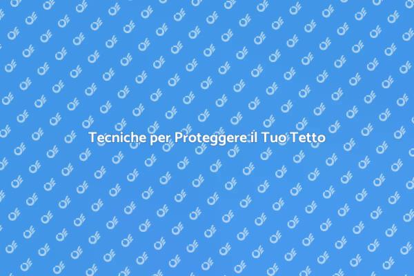 Guida alla Protezione del Tetto di Legno