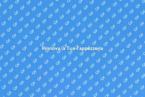 Riporta a Nuovo la Tappezzeria