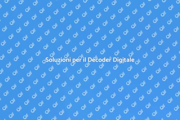 Risolvi i Problemi del Decoder Digitale