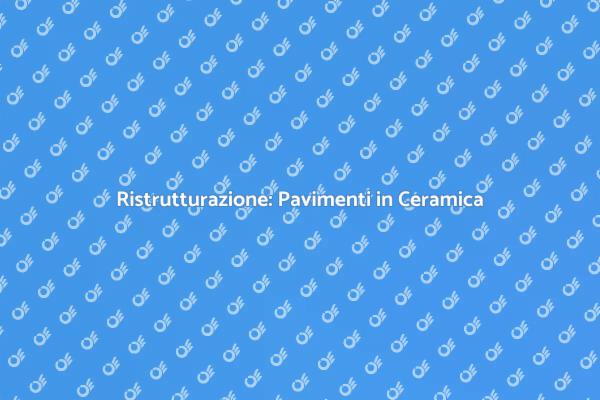Ceramica Smaltata: Eleganza Moderna