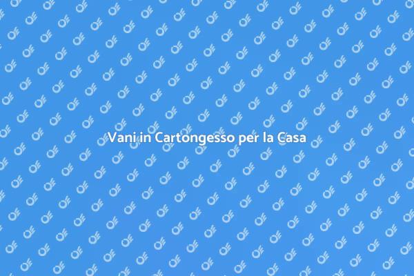 Stile e Funzionalità con il Cartongesso