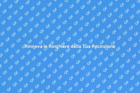 Sostituire Ringhiere per Recinzioni
