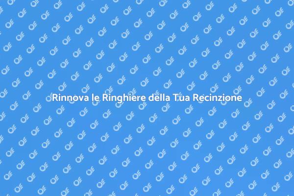 Sostituzione Ringhiere: Guida Pratica