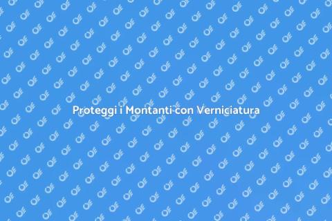 Verniciatura a Polvere per Montanti