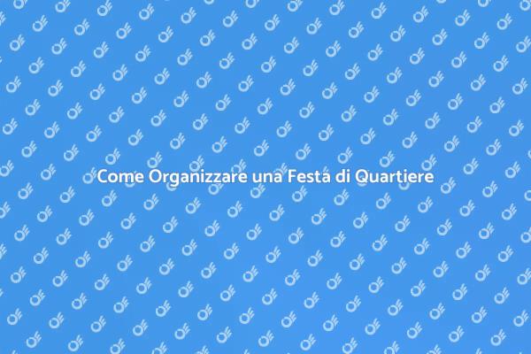 Organizza una Festa Indimenticabile