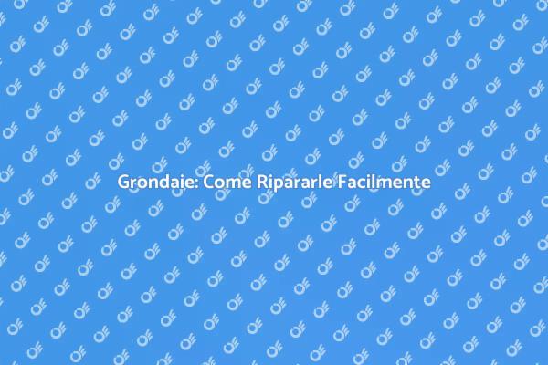Riparazione Grondaie: Ecco Come Fare