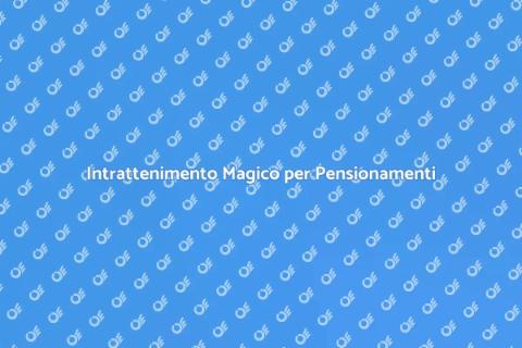 Mago per una Festa di Pensionamento