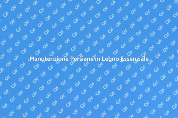 Come Rimuovere Persiane in Legno