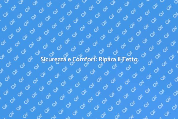 Riparazione Sicura del Telaio del Tetto