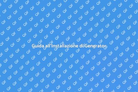 Installazione Generatori Elettrici