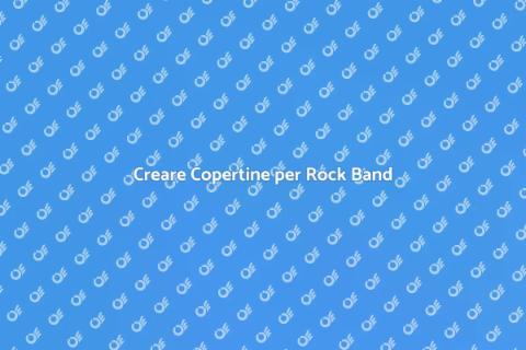 Design Copertina Album Rock Band