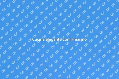 Rinnovare la cucina con il marmo