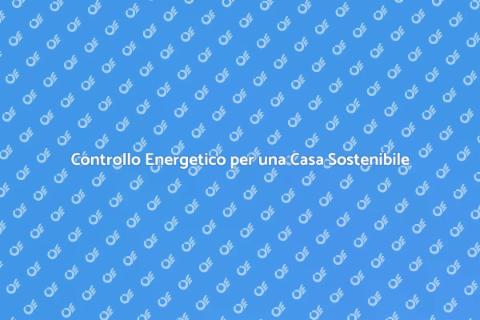 Controllo Energetico: Sostenibilità e Risparmio