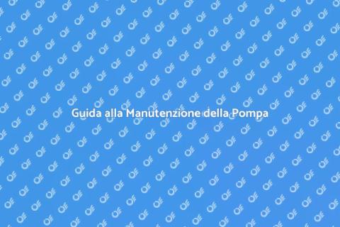 Manutenzione Pompa di Raccolta