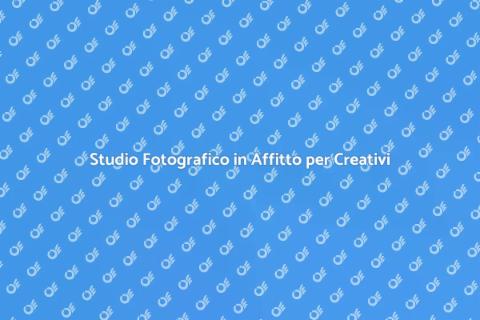 Affitto Studio Fotografico Commerciale