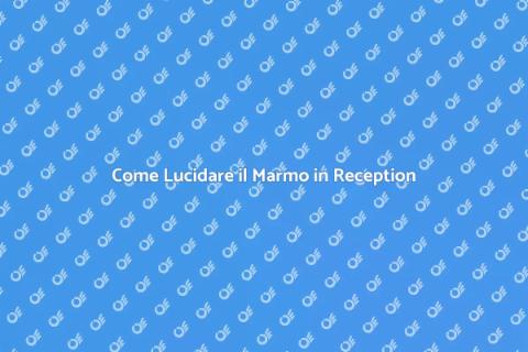 Lucidare Marmo Area Reception