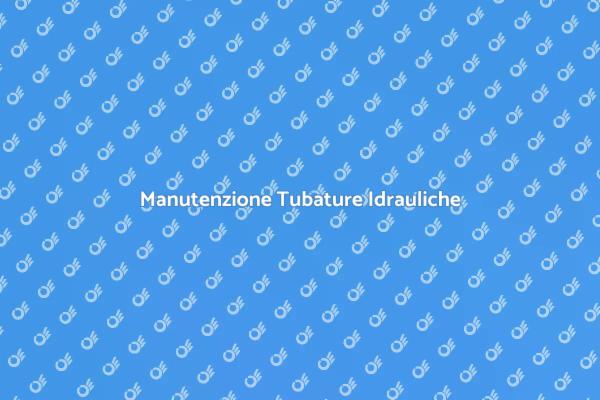Efficace Pulizia delle Tubature Idrauliche
