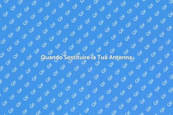Manutenzione e Sostituzione Antenna