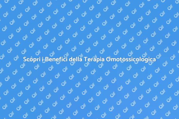 Riequilibra il Tuo Corpo con la Terapia Omotossicologica
