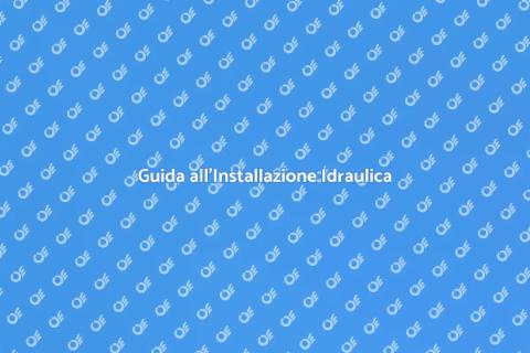 Impianto Idraulico: Installazione Facile