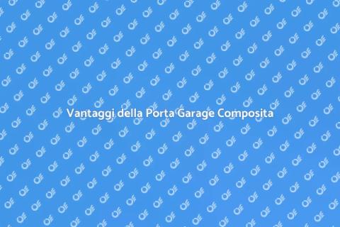 Porta Garage in Materiale Composito