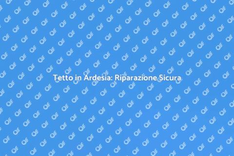 Riparazione Tetto in Ardesia