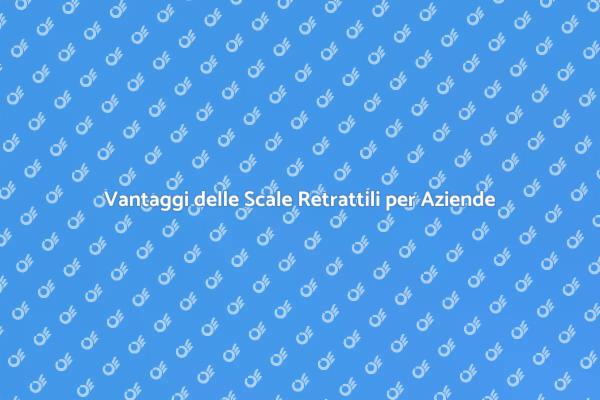 Scale Retrattili: Soluzione per Locali