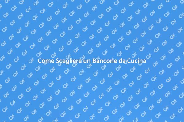 Installazione del Bancone da Cucina