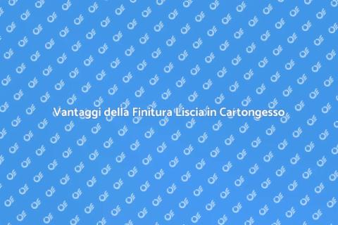 Parete in Cartongesso: Finitura Liscia