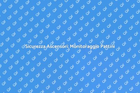 Monitoraggio Pattini Ascensore Sicuro