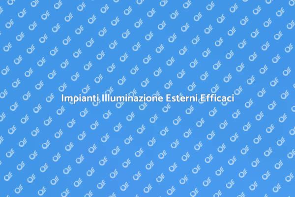 Trasforma il Tuo Esterno con Luce