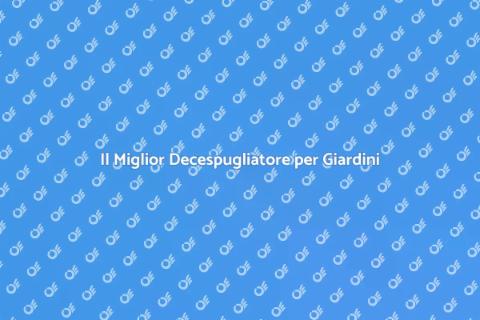 Decespugliatore Multifunzionale per Giardini