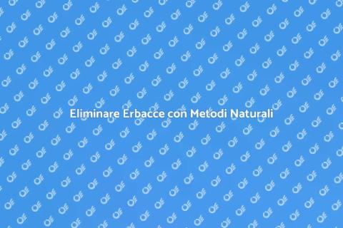 Giardino Senza Erbacce: Tecniche Naturali