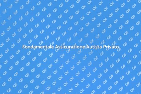 Assicurazione Autista Privato Essenziale