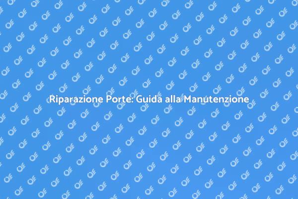 Risolvi i Problemi delle Porte